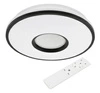 Lampa Sufitowa Wisząca LED Okrągła LX- 910 24W Czarna 3000-6000K LEDLUX