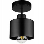 Lampa Sufitowa LX- 1038 Czarna 1x E27 LEDLUX