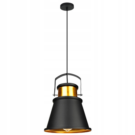 Lampa Wisząca LX- 1170 Czarna 1x E27 LEDLUX