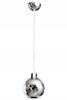 Lampa Wisząca LX- 1005 Srebrna 1x E27 LEDLUX