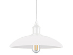 LAmpa Wisząca PT- 607 Biała 1x E27 LEDLUX