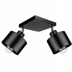 Lampa Sufitowa LX-1130 Czarna 2x E27 LEDLUX