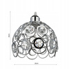 Lampa Wisząca LX- 1110-3 Chrom 3x E27 LEDLUX