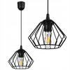 Lampa Wisząca LX- 1030 Czarna 1x E27 LEDLUX