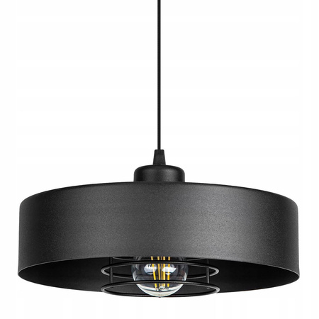 Lampa Wisząca LX- 1127 Czarna 1x E27 LEDLUX