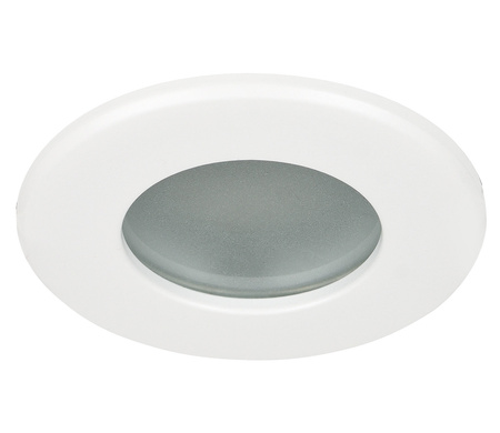 Zestaw Oprawa Halogenowa Hermetyczna D-06 WHITE + Żarówka GU10 1,5W biała neutralna LEDLUX