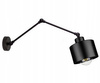 Kinkiet Lampa Ścienna LX- 1202 Czarna 1x E27 LEDLUX