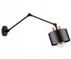 Kinkiet Lampa Ścienna LX- 1202 Czarna + Miedź 1x E27 LEDLUX