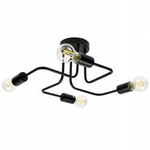 Lampa Sufitowa LX- 1108-4 Czarna 4x E27 LEDLUX