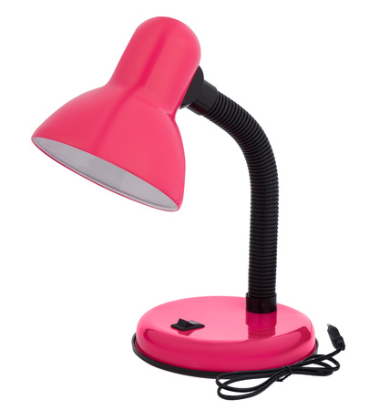 LAMPKA BIURKOWA LED Różowa Regulowana Szkolna stołowa dla dzieci E27 LX-1812 PINK LEDLUX