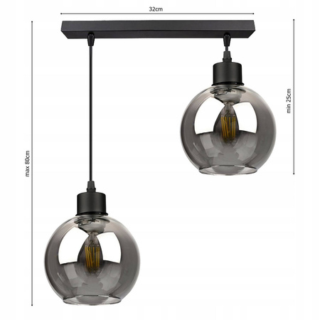 Lampa Wisząca LX- 1140 2x E27 LEDLUX