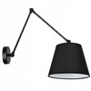 Kinkiet Lampa Ścienna LX- 1063 Czarna 1x E27 LEDLUX