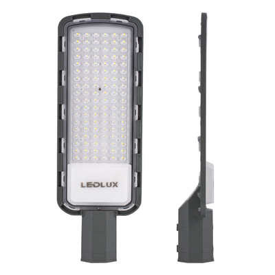 Lampa uliczna latarnia LED przemysłowa hermetyczna 100W szara IP65 10000lm LEDLUX