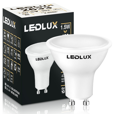 Żarówka LED GU10 1,5W = 20W 140lm 4000K LEDLUX