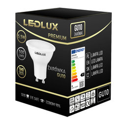 Żarówka LED GU10 12W = 95W 1190lm 3000K LEDLUX