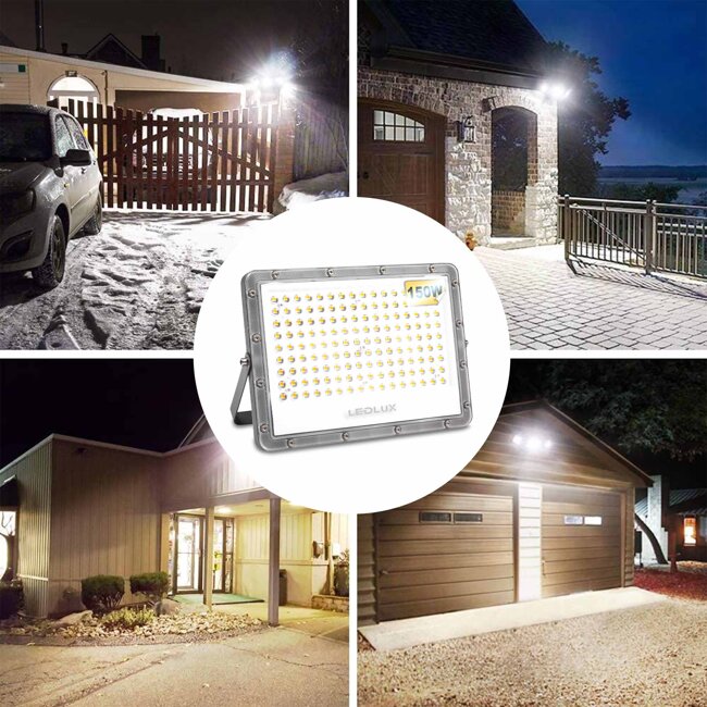Halogen LED naświetlacz lampa 150W 15000lm Premium reflektor zewnętrzny NW LEDLUX