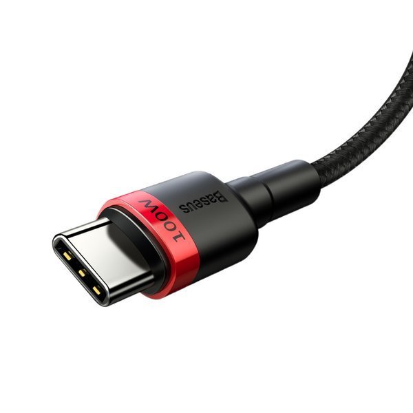 Kabel USB-C do Ładowania Czerwony CATKLF-AL91 BASEUS