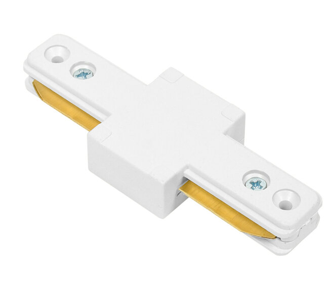 Łącznik Liniowy do Szyn Oświetleniowych LED Typ I Biały LEDLUX