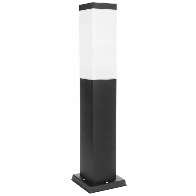 Lampa Ogrodowa Stojąca Słupek E27 LX- 810 Czarna 90cm  LEDLUX