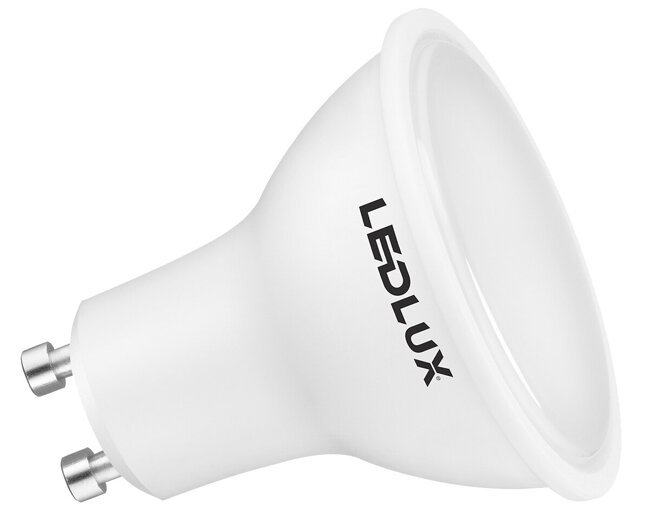 Lampa Reflektor Ogrodowa Wbijana z Przewodem + Żarówka GU10 5,5W biała ciepła LEDLUX