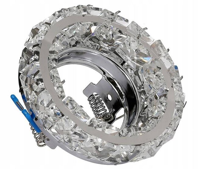 Oprawa Halogenowa Sufitowa LX- 16953 Kryształ Okrągła MR16 GU10 LEDLUX