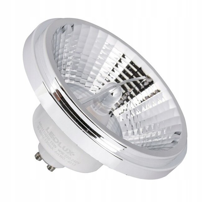 Żarówka LED GU10 ES111 AR111 15W = 140W 1150lm 45 stopni 3000K biała ciepła  LEDLUX