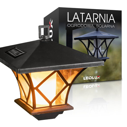 Lampa Solarna LED latarnia LSOL-007 LEDLUX
