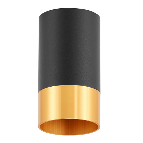 Lampa Szynowa Reflektor Halogen LED GU10 Czarny Złoto+Miedź LEDLUX