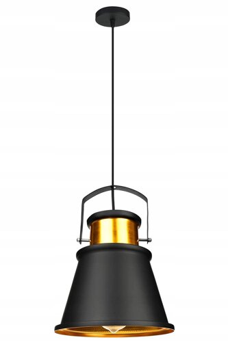 Lampa Wisząca LX- 1170 Czarna 1x E27 LEDLUX