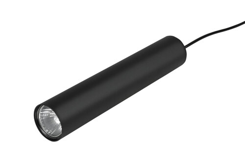 Zestaw Szyna Oświetleniowa Listwa 1m Czarna + 4x Reflektor Szynowy LampaTuba Czarny LEDLUX